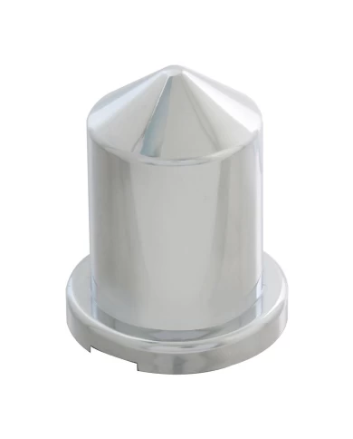 CR. PLASTIC POINTED ROUND NUT COVER, 3/4" OR 18 M/M CR. PLASTIC POINTED ROUND NUT COVER, 3/4" OR 18 M/M