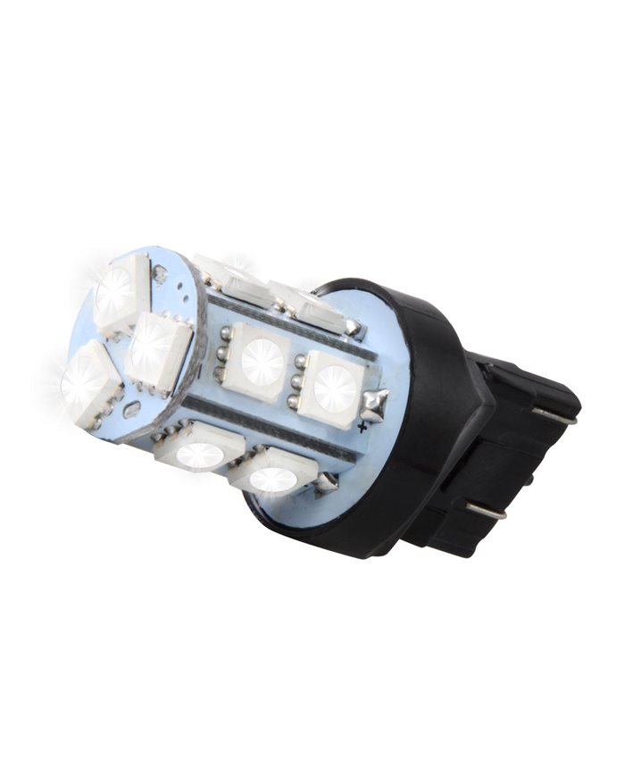 7440 WHITE 13 LED TOWER STYLE LIGHT BULBS, 12V, PAIR