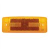 UP38258-8 LED Rectangular Light Clearance/Marker With Reflex Lens - Amber LED/Amber Lens