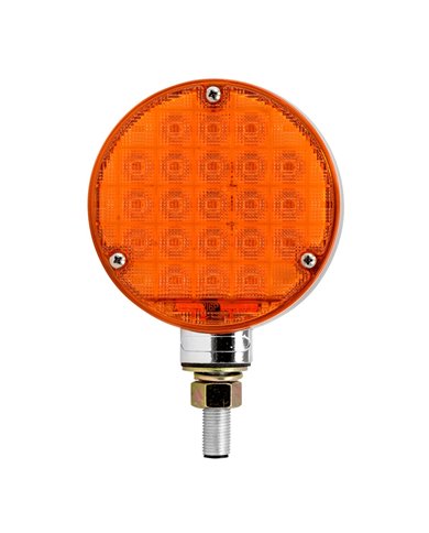 4" SMART DYNAMIC DOUBLE FACE AMBER/RED 21 LED LIGHT, D/SIDE 4" SMART DYNAMIC DOUBLE FACE AMBER/RED 21 LED LIGHT, D/SIDE