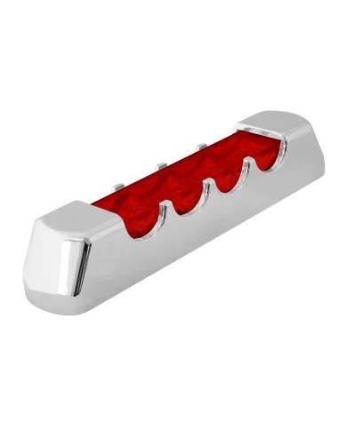 4" RED/RED 4 LED LIGHT BAR W/CR. PLASTIC BEZEL COVER 4" RED/RED 4 LED LIGHT BAR W/CR. PLASTIC BEZEL COVER