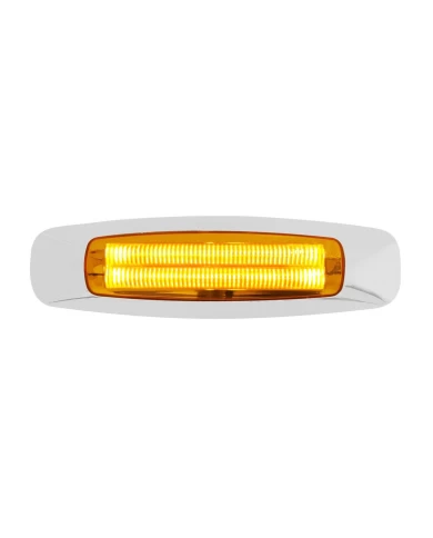 5-3/4" RECT. PRIME AMBER/AMBER 4 LED MARKER SEALED LIGHT 5-3/4" RECT. PRIME AMBER/AMBER 4 LED MARKER SEALED LIGHT