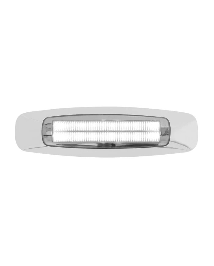 5-3/4" RECT. PRIME WHITE/CLEAR 4 LED INTERIOR SEALED LIGHT 5-3/4" RECT. PRIME WHITE/CLEAR 4 LED INTERIOR SEALED LIGHT