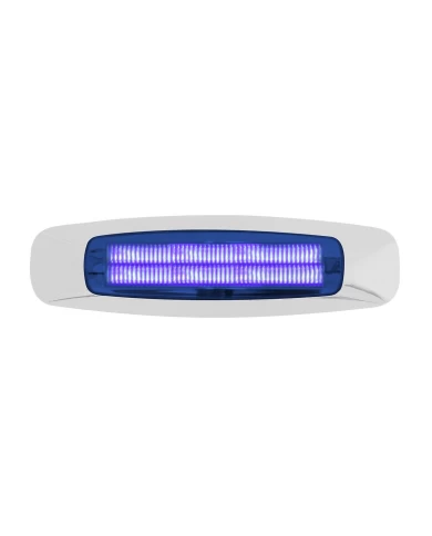 5-3/4" RECT. PRIME BLUE/BLUE 4 LED INTERIOR SEALED LIGHT 5-3/4" RECT. PRIME BLUE/BLUE 4 LED INTERIOR SEALED LIGHT