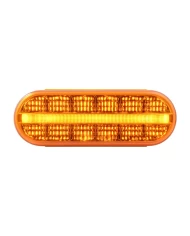 OVAL PRIME SPYDER AMBER/AMBER 14 LED SEALED LIGHT