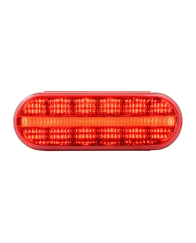 OVAL PRIME SPYDER RED/RED 14 LED SEALED LIGHT OVAL PRIME SPYDER RED/RED 14 LED SEALED LIGHT