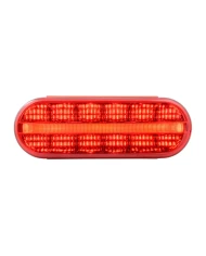 OVAL PRIME SPYDER RED/RED 14 LED SEALED LIGHT