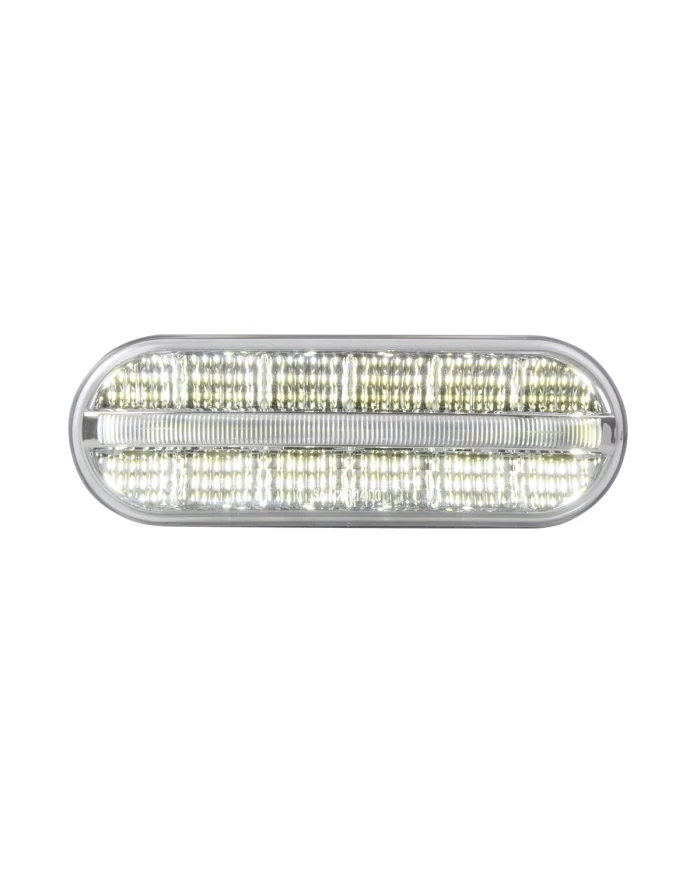 OVAL PRIME SPYDER WHITE/CLEAR 14 LED SEALED LIGHT OVAL PRIME SPYDER WHITE/CLEAR 14 LED SEALED LIGHT