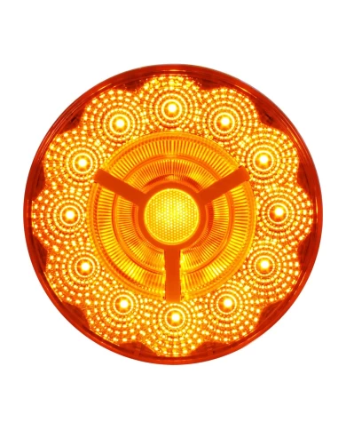 4" PRIME SPYDER AMBER/AMBER 17 LED SEALED LIGHT 4" PRIME SPYDER AMBER/AMBER 17 LED SEALED LIGHT
