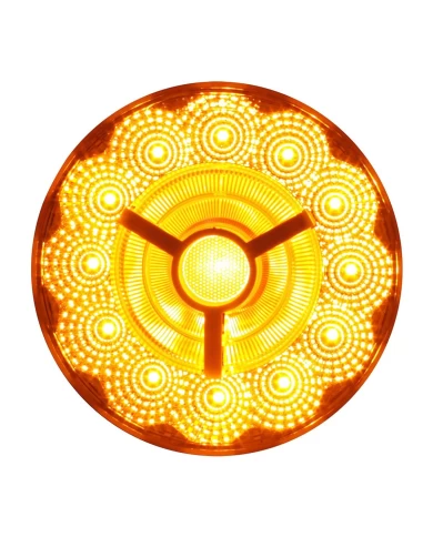 4" PRIME SPYDER AMBER/CLEAR 17 LED SEALED LIGHT 4" PRIME SPYDER AMBER/CLEAR 17 LED SEALED LIGHT