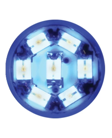 194/168 BLUE 7-LED LIGHT BULBS, 12V, PAIR 194/168 BLUE 7-LED LIGHT BULBS, 12V, PAIR