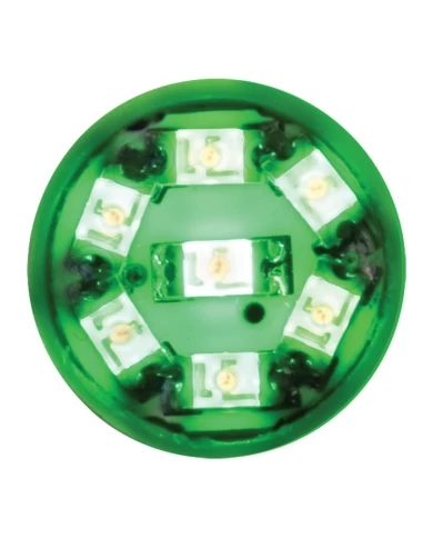 194/168 GREEN 7-LED LIGHT BULBS, 12V, PAIR 194/168 GREEN 7-LED LIGHT BULBS, 12V, PAIR