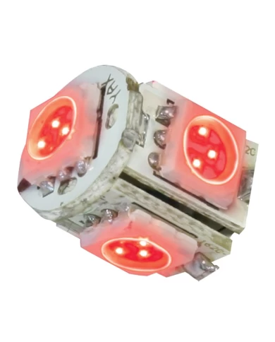 194/168 RED 5-LED TOWER STYLE LIGHT BULBS, 12V, PAIR 194/168 RED 5-LED TOWER STYLE LIGHT BULBS, 12V, PAIR