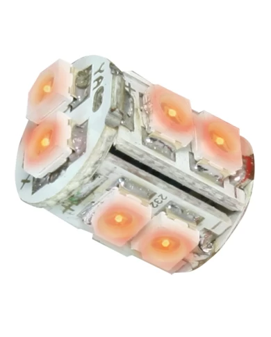 194/168 AMBER 10-LED TOWER STYLE LIGHT BULBS, 12V, PAIR 194/168 AMBER 10-LED TOWER STYLE LIGHT BULBS, 12V, PAIR