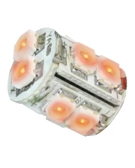 194/168 AMBER 10-LED TOWER STYLE LIGHT BULBS, 12V, PAIR 194/168 AMBER 10-LED TOWER STYLE LIGHT BULBS, 12V, PAIR