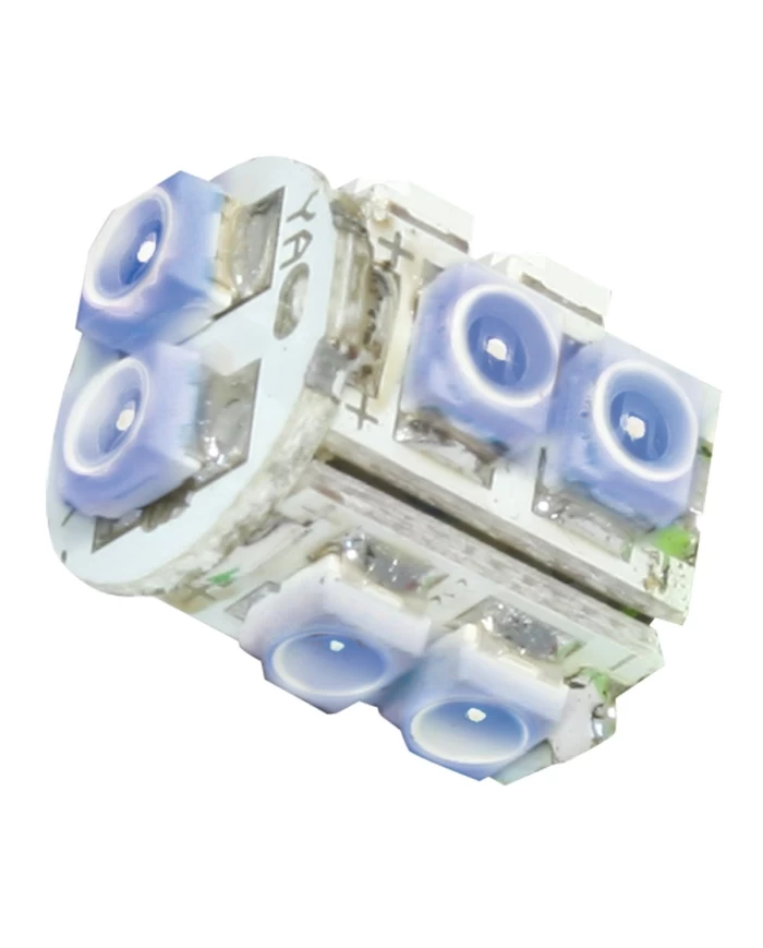 194/168 BLUE 10-LED TOWER STYLE LIGHT BULBS, 12V, PAIR