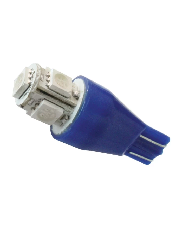 921/912 BLUE 5-LED TOWER STYLE LIGHT BULBS, 12V, PAIR