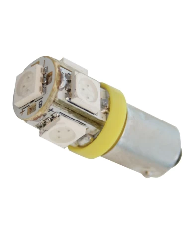 1895 AMBER 5-LED HIGH POWER TOWER STYLE BULBS, 12V, PAIR 1895 AMBER 5-LED HIGH POWER TOWER STYLE BULBS, 12V, PAIR