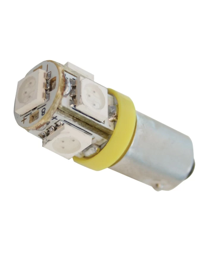 1895 AMBER 5-LED HIGH POWER TOWER STYLE BULBS, 12V, PAIR 1895 AMBER 5-LED HIGH POWER TOWER STYLE BULBS, 12V, PAIR
