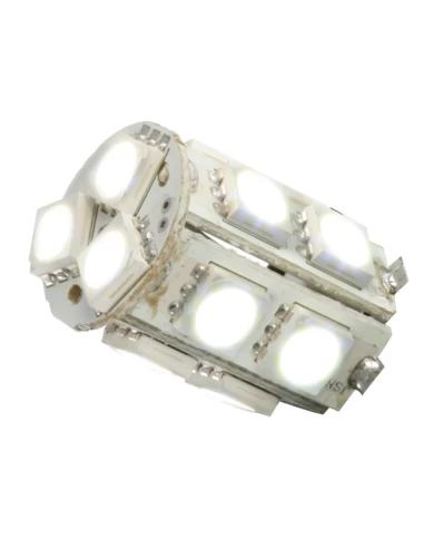 1156 WHITE 13 LED TOWER STYLE LIGHT BULBS, 12V, PAIR 1156 WHITE 13 LED TOWER STYLE LIGHT BULBS, 12V, PAIR