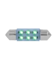 211-2 (36MM) GREEN 6 LED DOME LIGHT BULBS, 12V 211-2 (36MM) GREEN 6 LED DOME LIGHT BULBS, 12V