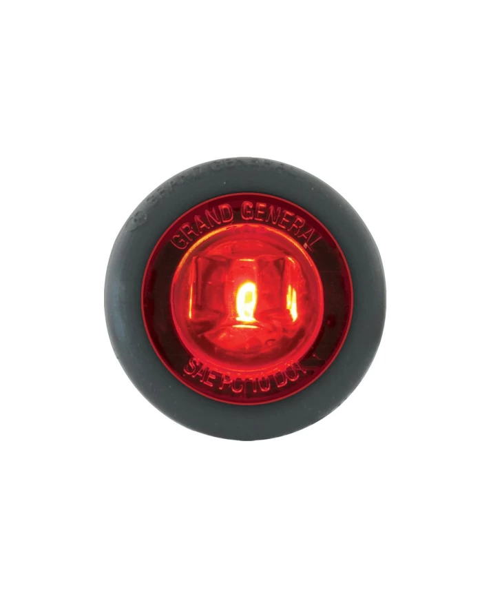 1-1/4" RED/RED 1LED DUAL FUNC. LIGHT W/GROMMET, 3 WIRES 1-1/4" RED/RED 1LED DUAL FUNC. LIGHT W/GROMMET, 3 WIRES