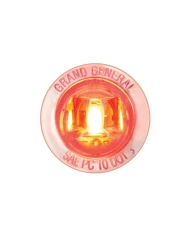 1-1/4" RED/CLEAR 1LED DUAL FUN. LIGHT W/SCREW NUT, 3WIRES 1-1/4" RED/CLEAR 1LED DUAL FUN. LIGHT W/SCREW NUT, 3WIRES