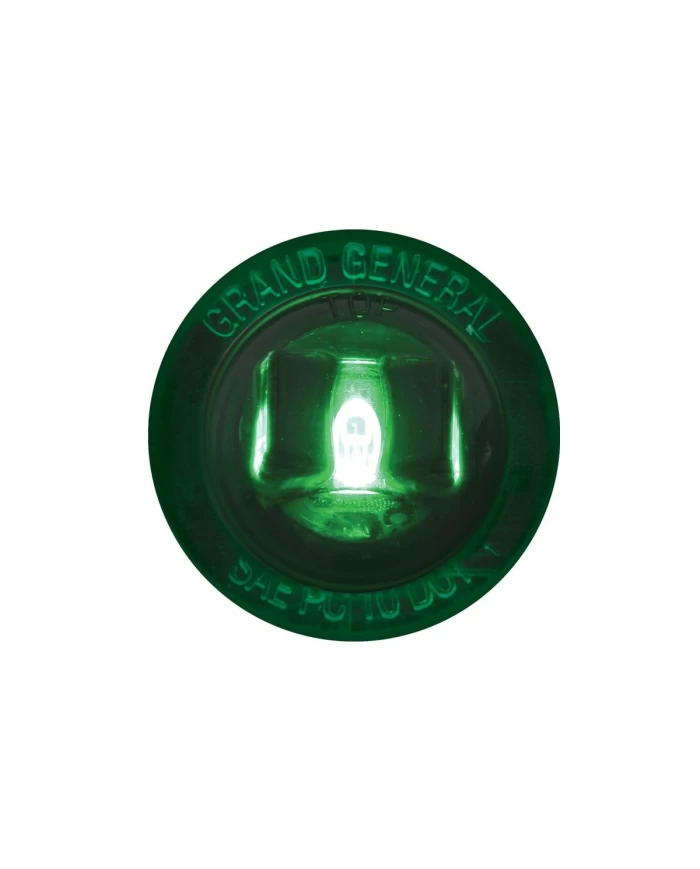 1-1/4" GREEN/GREEN 1LED INTER. LIGHT W/SCREW NUT, 3WIRES 1-1/4" GREEN/GREEN 1LED INTER. LIGHT W/SCREW NUT, 3WIRES