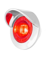 1" MINI RED/RED 1LED DUAL FUNCT. LIGHT W/CR. BEZEL&VISOR 1" MINI RED/RED 1LED DUAL FUNCT. LIGHT W/CR. BEZEL&VISOR