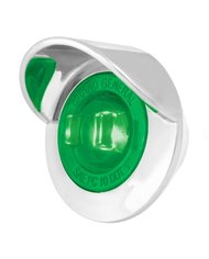 1" MINI GREEN/GREEN 1LED DUAL FUNCT. LIGHT W/CR. BEZEL&VISOR 1" MINI GREEN/GREEN 1LED DUAL FUNCT. LIGHT W/CR. BEZEL&VISOR
