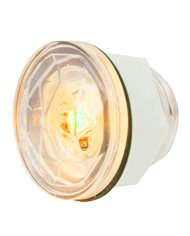 1-1/4" AMBER/CLR DIAMOND LENS 1 LED DUAL FUNT. LIGHT W/ NUT 1-1/4" AMBER/CLR DIAMOND LENS 1 LED DUAL FUNT. LIGHT W/ NUT