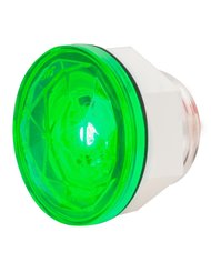 1-1/4" GREEN/GRN DIAMOND LENS 1 LED INTERIOR LIGHT W/ NUT 1-1/4" GREEN/GRN DIAMOND LENS 1 LED INTERIOR LIGHT W/ NUT