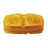 UP38314-14 LED Reflector Rectangular Light (Clearance/Marker) - Amber LED/Amber Lens