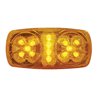 UP38314-14 LED Reflector Rectangular Light (Clearance/Marker) - Amber LED/Amber Lens