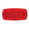 UP38315-14 LED Reflector Rectangular Light (Clearance/Marker) - Red LED/Red Lens