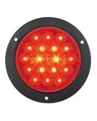 GG75912 - 4" FLEET RED/RED 18 LED W/ BLACK FLANGE MOUNT LIGHT GG75912 - 4" FLEET RED/RED 18 LED W/ BLACK FLANGE MOUNT LIGHT