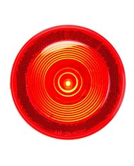 GG75925 - 4" RED/RED 1 LED SEALED S/T/T LIGHT W/ REFLECTIVE RING LENS