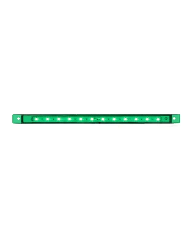 GG75963 - 10-1/8" ULTRA THIN GREEN/GREEN 12 LED INTERIOR LIGHT BAR GG75963 - 10-1/8" ULTRA THIN GREEN/GREEN 12 LED INTERIOR LIGHT BAR