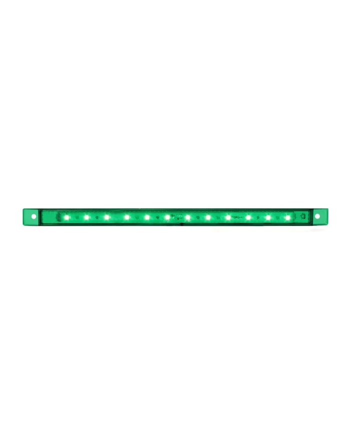 GG75963 - 10-1/8" ULTRA THIN GREEN/GREEN 12 LED INTERIOR LIGHT BAR GG75963 - 10-1/8" ULTRA THIN GREEN/GREEN 12 LED INTERIOR LIGHT BAR