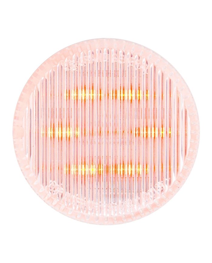 GG75981 - 2" AMBER/CLEAR 6 LED SEALED LIGHT, HIGH/LOW, 3 WIRES GG75981 - 2" AMBER/CLEAR 6 LED SEALED LIGHT, HIGH/LOW, 3 WIRES