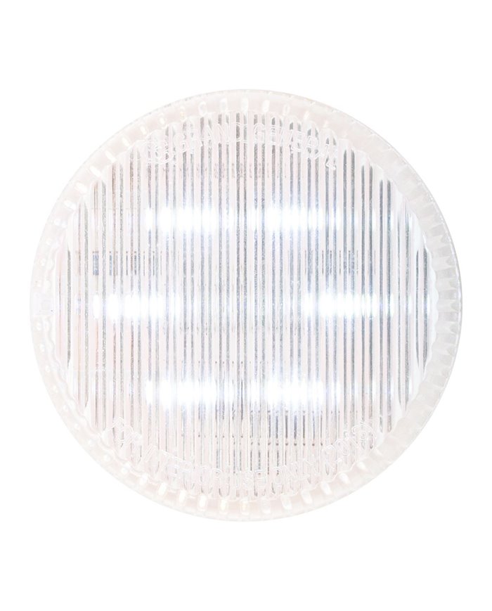 GG75984 - 2" WHITE/CLEAR 6 LED SEALED LIGHT, HIGH/LOW, 3 WIRES GG75984 - 2" WHITE/CLEAR 6 LED SEALED LIGHT, HIGH/LOW, 3 WIRES