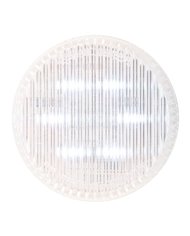 GG75984 - 2" WHITE/CLEAR 6 LED SEALED LIGHT, HIGH/LOW, 3 WIRES
