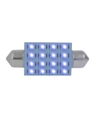 GG76101 - 211-2 BLUE 16-LED FESTOON DOME LIGHT BULBS, 12V GG76101 - 211-2 BLUE 16-LED FESTOON DOME LIGHT BULBS, 12V