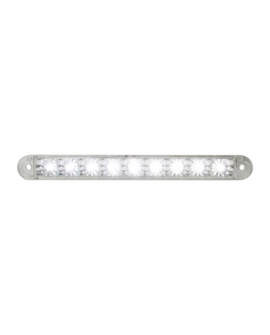 GG76144 - 6-1/2" FLUSH MOUNT WHITE 9 LED LIGHT BAR, 3 WIRES GG76144 - 6-1/2" FLUSH MOUNT WHITE 9 LED LIGHT BAR, 3 WIRES