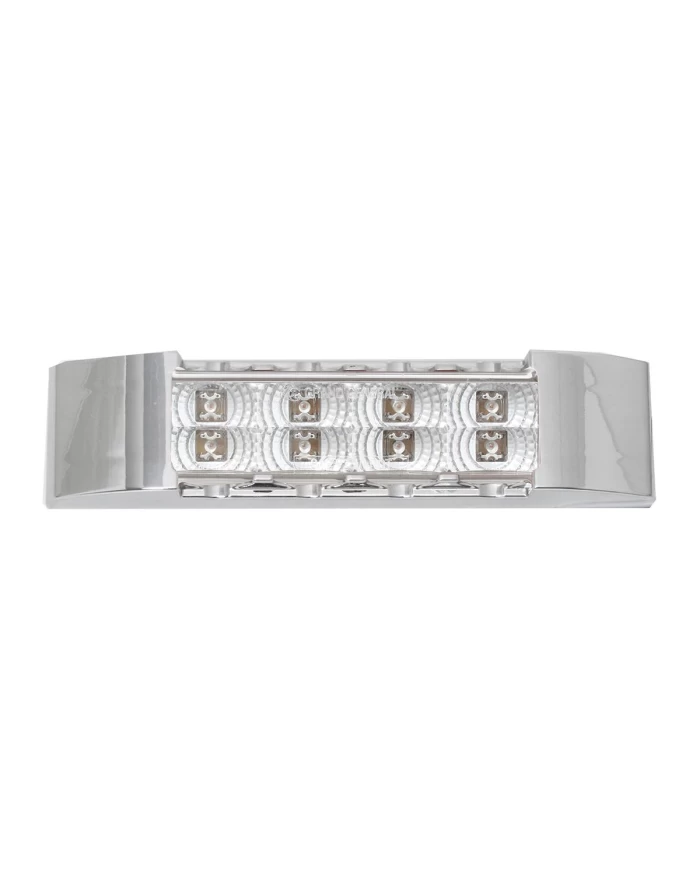 GG76171 - 6" RECT. SPYDER AMBER/CLEAR LED LIGHT W/CR. PLASTIC BEZEL GG76171 - 6" RECT. SPYDER AMBER/CLEAR LED LIGHT W/CR. PLASTIC BEZEL