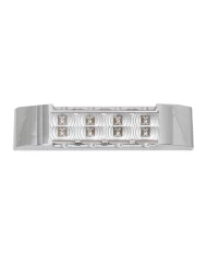 GG76171 - 6" RECT. SPYDER AMBER/CLEAR LED LIGHT W/CR. PLASTIC BEZEL GG76171 - 6" RECT. SPYDER AMBER/CLEAR LED LIGHT W/CR. PLASTIC BEZEL