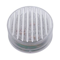 UP38364-13 LED 2.5" Round Light (Clearance/Marker) - Amber LED/Clear Lens