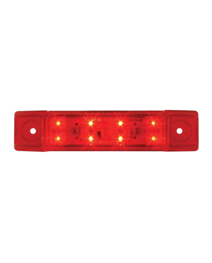GG76262 - 6"L RECT. RED/RED 8 LED MARKER/CLEARANCE LIGHT GG76262 - 6"L RECT. RED/RED 8 LED MARKER/CLEARANCE LIGHT