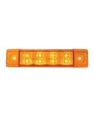 GG76270 - 6"L RECT. SPYDER AMBER/AMBER 8-LED MARKER/CLEARANCE LIGHT GG76270 - 6"L RECT. SPYDER AMBER/AMBER 8-LED MARKER/CLEARANCE LIGHT