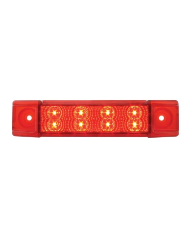 GG76272 - 6"L RECT. SPYDER RED/RED 8-LED MARKER/CLEARANCE LIGHT GG76272 - 6"L RECT. SPYDER RED/RED 8-LED MARKER/CLEARANCE LIGHT